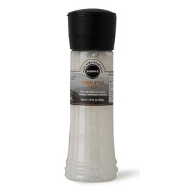 Sundhed Natural Himalayan Salt (Coarse) in Grinder | 390 Grams (13.75 oz) | Gourmet Seasoning Salt | Real and Natural Salt | Keto Friendly and Kosher Certified