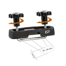 LST U-bracket 60 mm mounting kit set roof box roof box mounting box