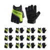 Fingerless Work Gloves for Men Utility Half Finger Padded Driving