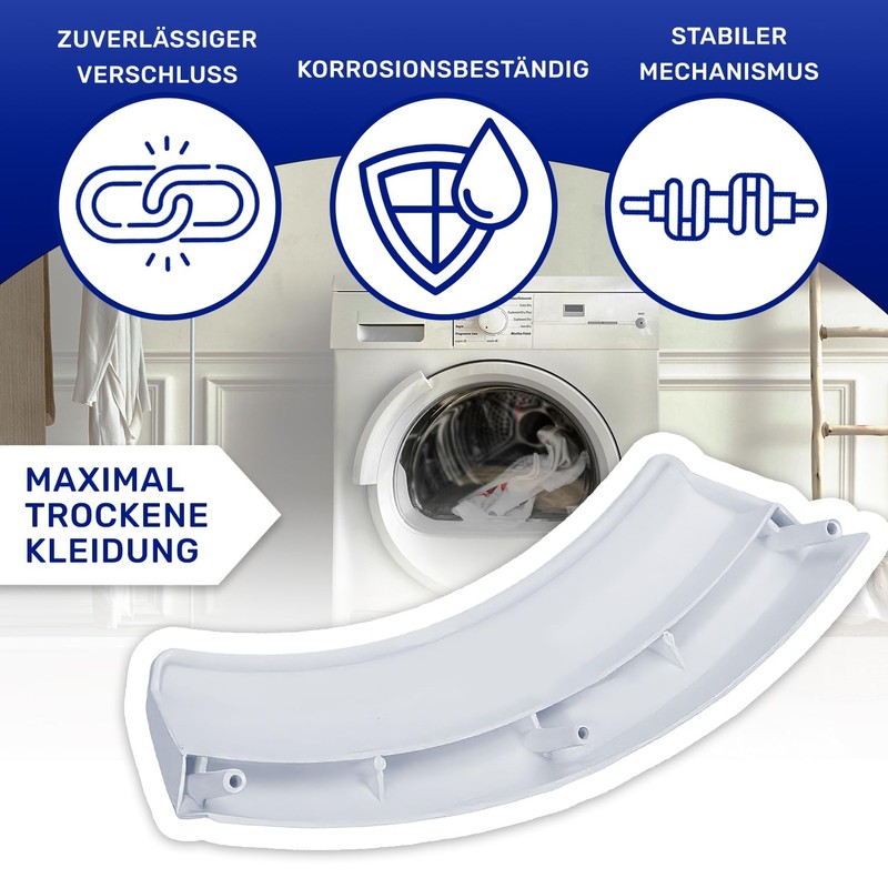 Door Handle for Dryer 225 x 70 x 45 mm