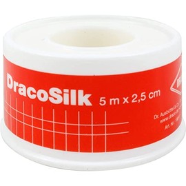Dracosilk Roll Plaster 2.5 cm x 5 m Pack of 1