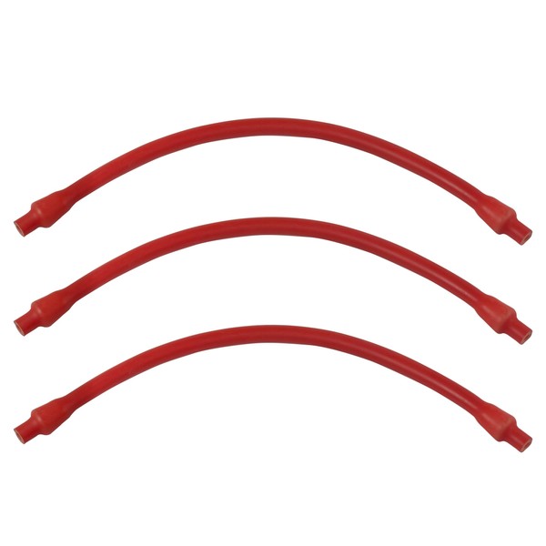 Lifeline Unisex Adult Lifeline 16" Resistance Cables Exercise Bands, Red, 60 POUNDS US