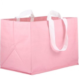 Extra Large Reusable Tarpaulin Bag Pink 2ea