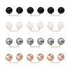 VLUNT 12 Pcs Pearl Safety Pins for Clothes Decorative Small