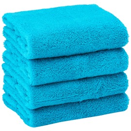 GC GAVENO CAVAILIA 550 GSM Hand Towels - Pack of 2 - Egyptian Cotton Towel - Highly Absorbent &amp; Quick Dry Bathroom Towels Sets - Washable Spa Saloon Gym Towel, Turquoise