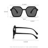 iKANOO Oversized Square Sunglasses for Women Hexagon Inspired Designer Style