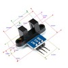 TECNOIOT 5pcs Infrared Slotted Optical Speed Measuring Sensor Detection Optocoupler