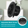 PATIKIL 4 Inch Round Air Vent Cover, 2 Pack Soffit