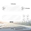 Meorain 2PCS EZ Pass Holder with Adhesive and Suction Cups,