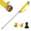 Garden Hose Spray Wand with Trigger, Fan and Jet Nozzle