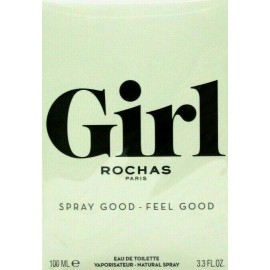 ROCHAS GIRL EAU DE TOILETTE SPRAY FOR WOMEN 3.3 Oz / 100 ml BRAND NEW ITEM!!!