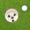 4PCS Golf Hole Cup,Accessories for Backyard Practice Putting Green, ABS