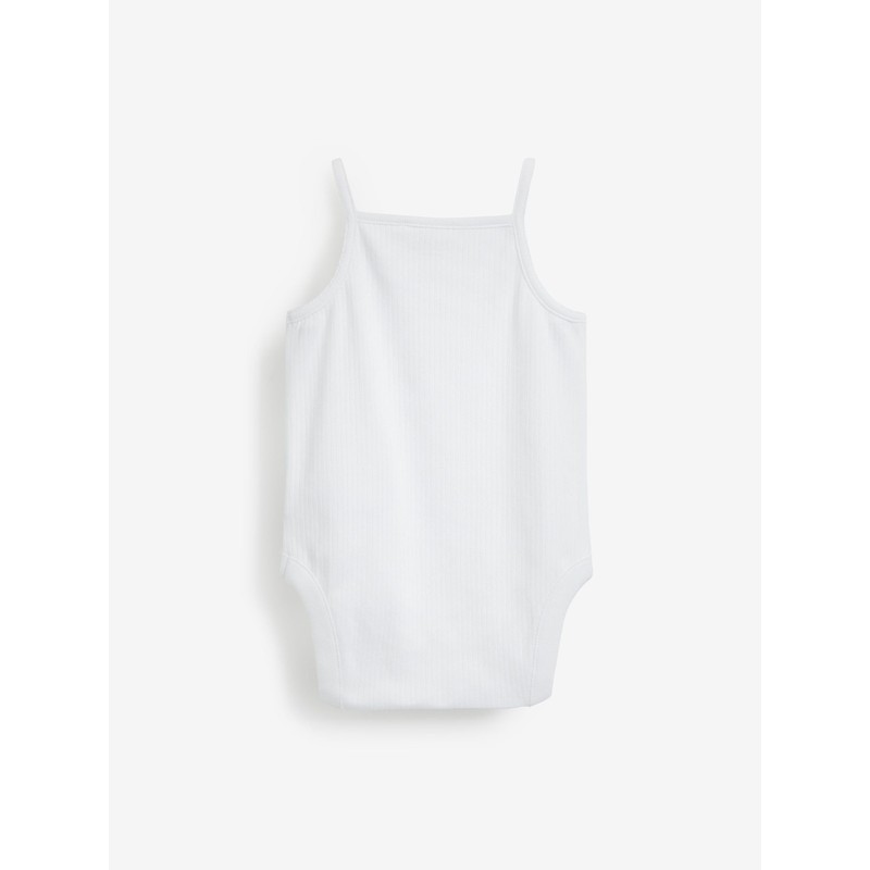 NEXT 7 Pack Tank Tops, White, 0 Months