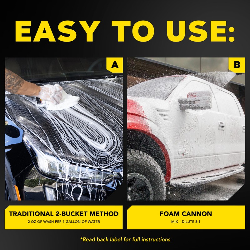 Meguiar's Gold Class Car Wash, Rich Foaming Car Soap for