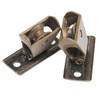 MTQY 4PCS Curtain Hardware Rope Wheel Roman Curtain Rope Pulley