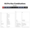 Keychron K6 Pro Wireless Custom Mechanical Keyboard, QMK/VIA Programmable Macro,