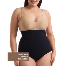 Luenta Women's Shapewear Briefs High Waist Tummy Control Seamless Women's Shaping Waist Shaper Briefs - Perfect Body Shaping, black