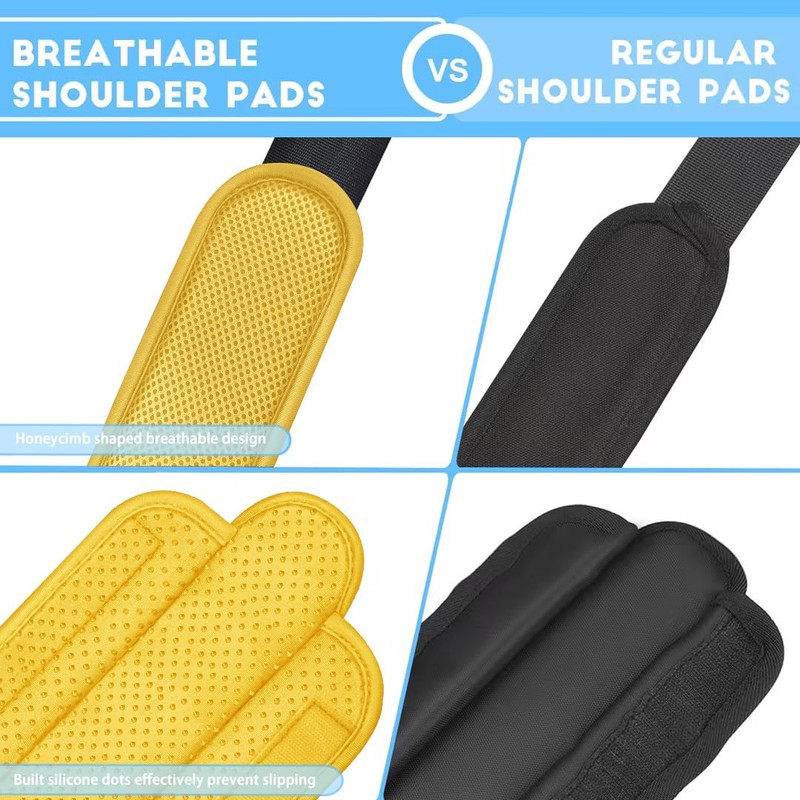 ZINZ 2-Pack Universal Shoulder Pad with Ultra Thick Cushion for