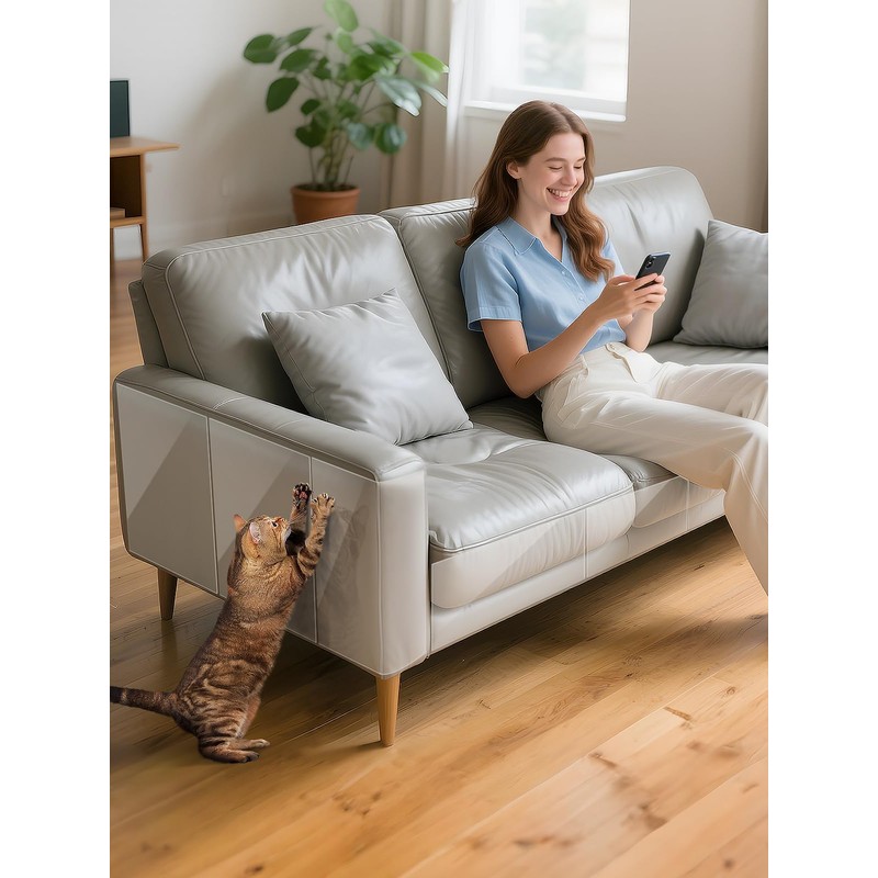 Acostop Cat Scratch Furniture Protector - Specially Designed for Leather
