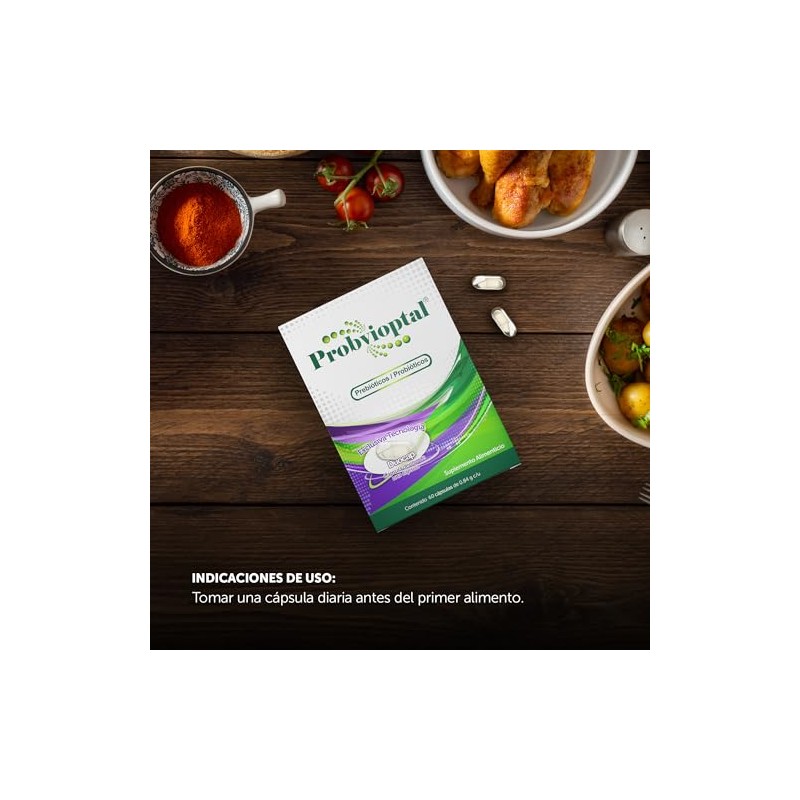 Bomuca - Bomuca, Probvioptal, Prebiòticos/Probiòticos, 60 càpsulas.