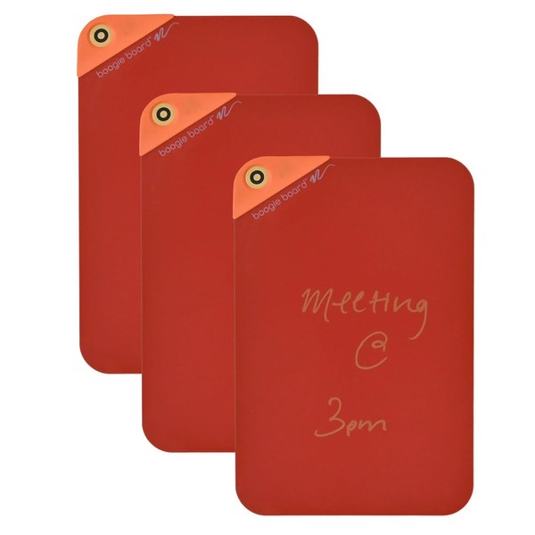 Boogie Board VersaNotes Expansion Pack, Sunrise Orange - Reusable Dry-Erase
