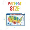 merka Kids US Map Placemat for Dining Table, Non Slip