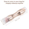 VOCOSTE 4 in 1 Portable Makeup Brush Set Foundation Sponge