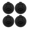 61mm/2.4in Marine Flush Pull Slam Latch Round Ring Lock Boat