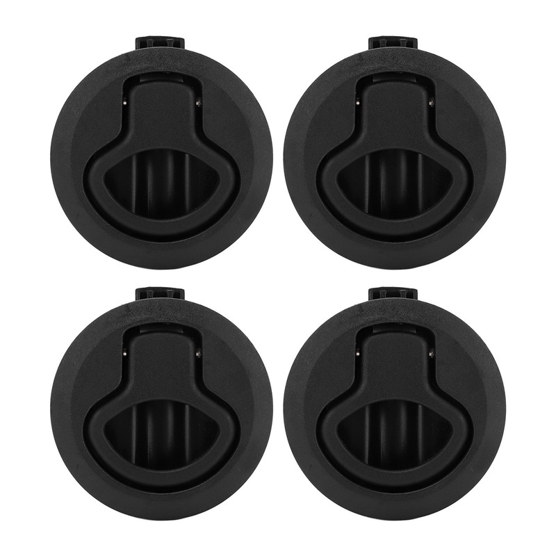 61mm/2.4in Marine Flush Pull Slam Latch Round Ring Lock Boat