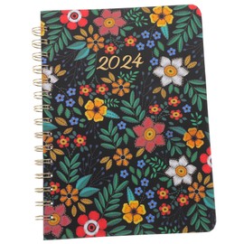 Operitacx Plan 2024 Tagebuch Schreiben Gebundene Ausgabe Notizblöcke akademisch Liste schreibutensilien letter paper schreibhefte Schreibblock Notizbuch Monatsplaner 2024 Schreibbuch Papier