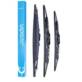 Vipa Wiper Blade Set fits: SMART FORTWO Coupe Jan 2004 to Jan 2007