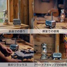 Springhill Foldable Incense Burner, Camping Incense Burner, Portable Incense Burner, 340 Stainless Steel, Outdoor Incense Burner, Compact Size, 4.9 x 2.4 x 6.5 inches (10 x 6 x 16.5 cm), Incense