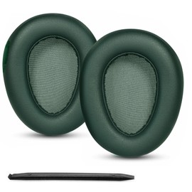 YunYiYi Ear Pads Ear Cushions Compatible with JLab JBuds LUX ANC Headphones Replacement Earpads Protein Leather Cover Repair Part (Greens)