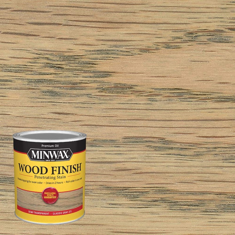 Minwax 1 qt 70048 Classic Gray 271 Wood Finish Oil-Based