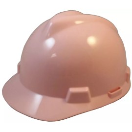 MSA V-Gard Cap Style Hard Hat - Light Pink - Staz On