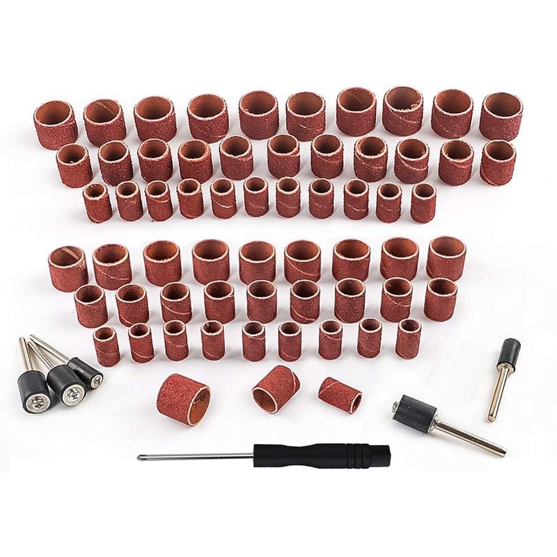 Drum Sander Set, 337 Pieces Sanding Drums kit with 1/8