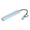 8 In 1 USB C Hub Aluminium Alloy with 1