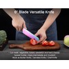 WELLSTAR Sandwich Knife, 6 inch Serrated Utility Knife High Carbon