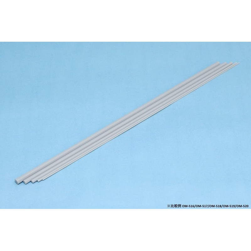 Wave Material Series Plastic Material Hexagonal Bar 0.12 inch (3.0