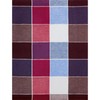 Kracht Pack of 3 Half-Linen Tea Towels Block Check 50