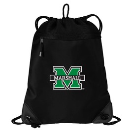 Marshall Drawstring Bag Marshall University Cinch Pack Backpack UNIQUE MESH & MICROFIBER
