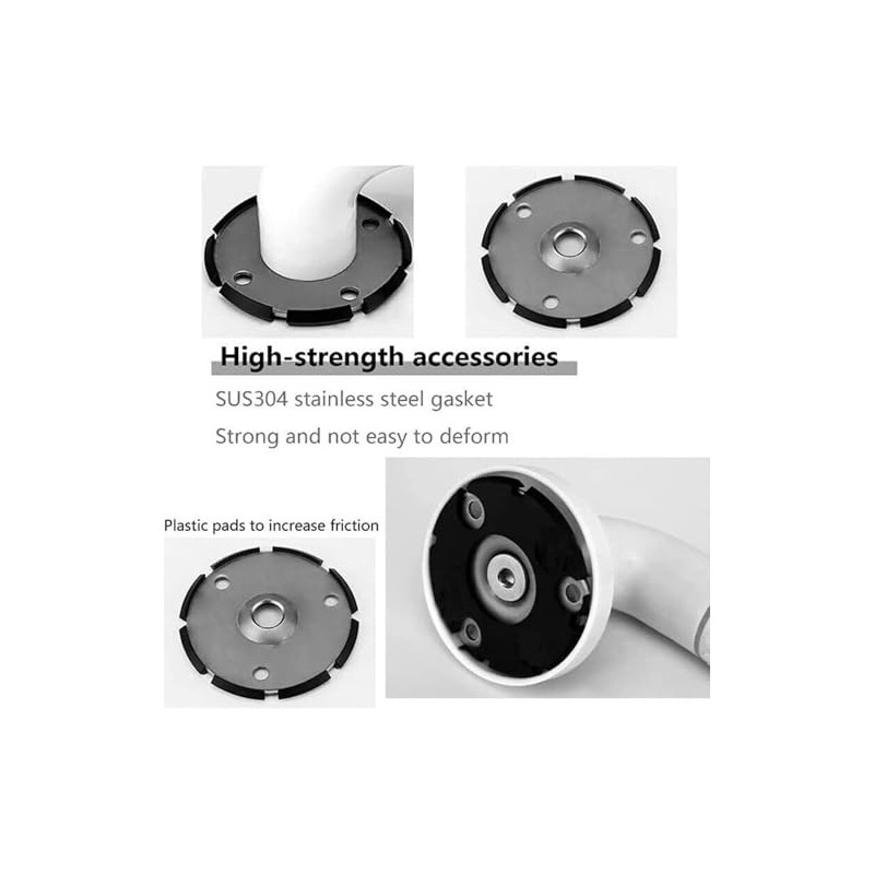 Bathroom Grab Bar 304 Stainless Steel Anti-Slip Grab Rail for