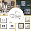 PrimeBlis Triangle Hanging Can, Wall Hanging Hooks, Set of 100,