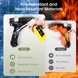 Kejector Fireproof Glue Gun with 30 Glue Sticks, Hot Glue Gun Fast Preheating, Hot Glue Gun Kit for School Crafts DIY Arts Quick Home Repairs, 20W