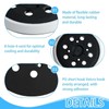 LANAFAY Sanding Disc 125 mm Velcro Backing Pad with 8