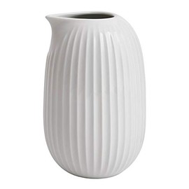 Kähler Kanne 50 cl Hammershøi legendäres Design für Tee und Kaffee, Weiss