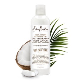 SheaMoisture SheaMoisture 100% virgin coconut oil daily hydration body lotion moisturizer, 13 Fluid Ounce