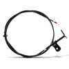 A-Premium Front Hood Latch Release Cable with Handle Compatible with