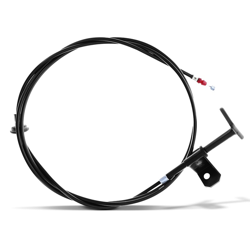 A-Premium Front Hood Latch Release Cable with Handle Compatible with