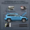 2Pcs Liftgate Lift Spring Supports Struts Shocks For NISSAN XTERRA